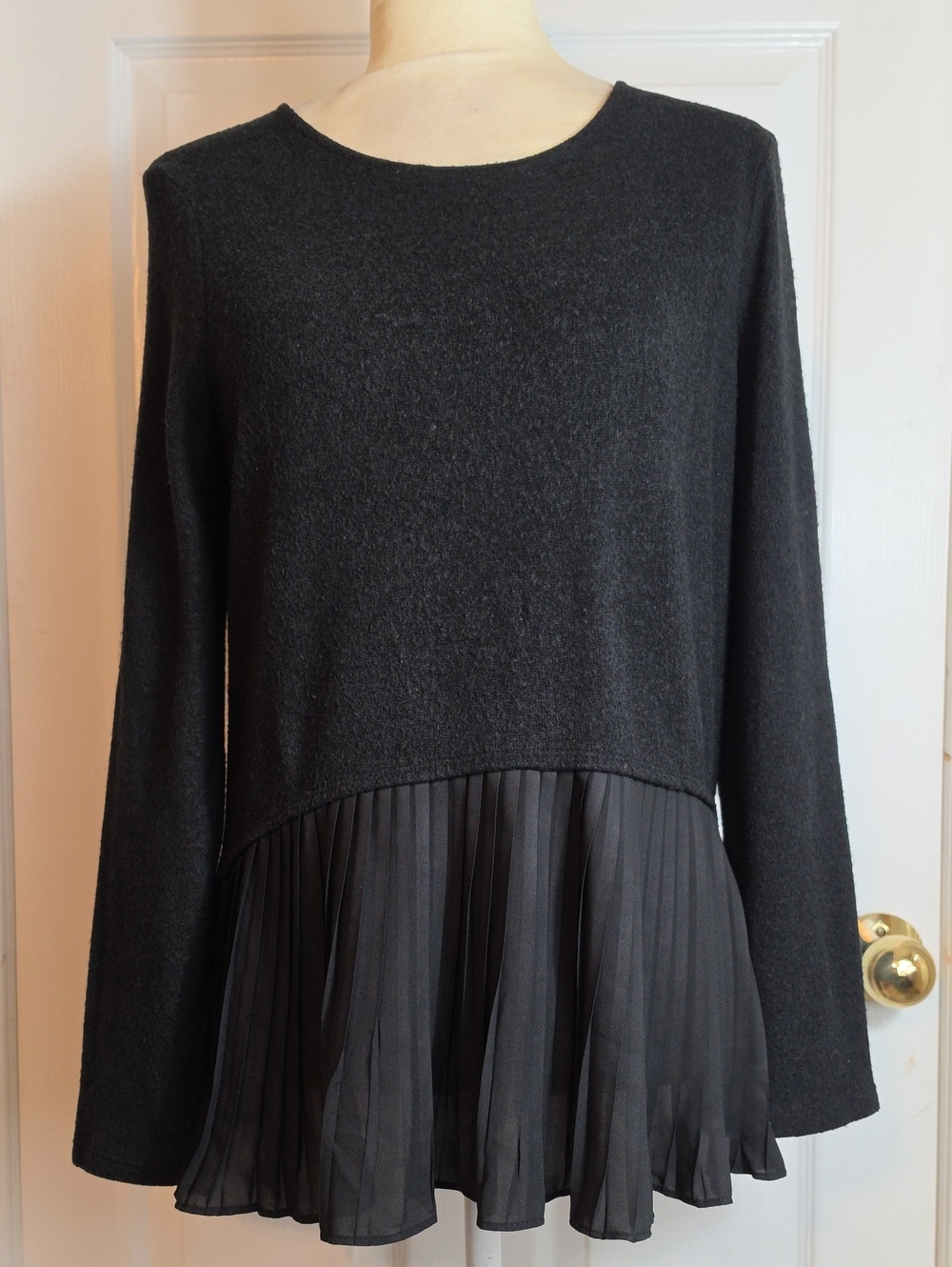 LC Lauren Conrad Peplum Sweater